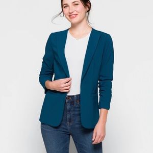 Skies Are Blue collarless blazer